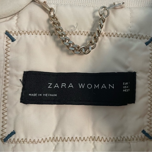 Zara Quilted Jacket S - Picture 2 of 4